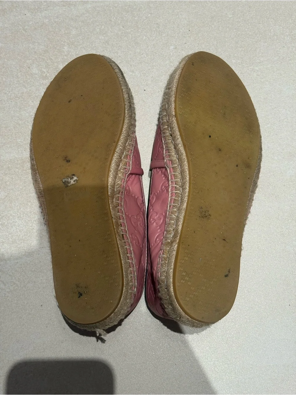 Gucci espadrille flats